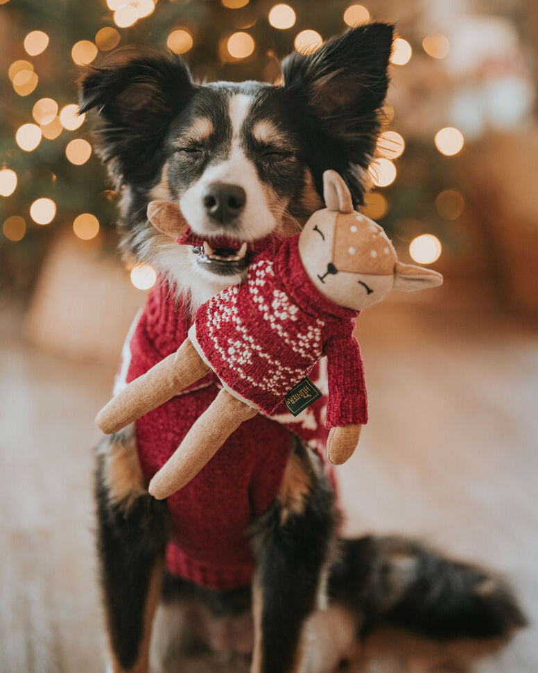 Soft toy for dogs Hunter Birka Brown Polyester Deer-1