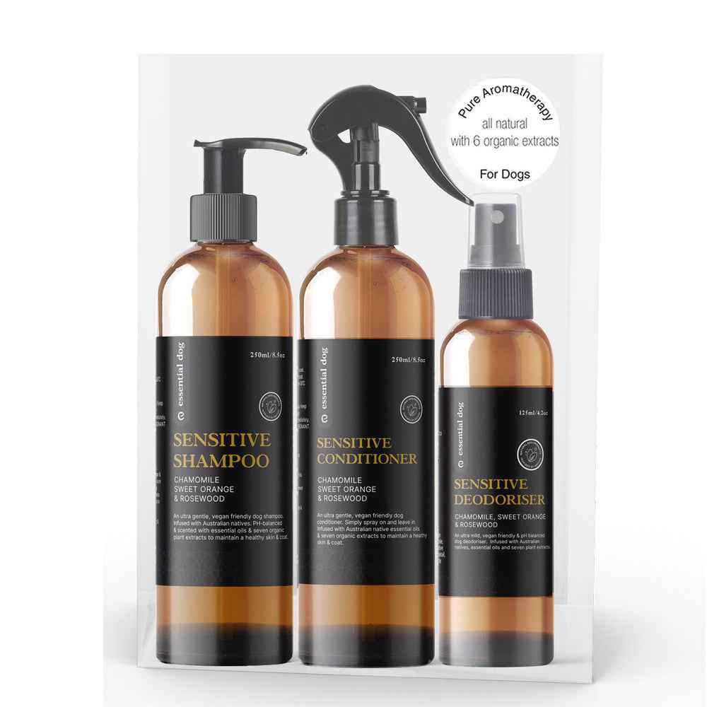 Hunde-Pflegeset Sensitive – Geschenkset (Limited Edition)