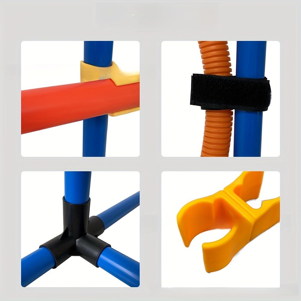 Agility Trainingsset für Hunde – Tragbares PVC - Set für Bewegung & Spaß - Alanis Welt