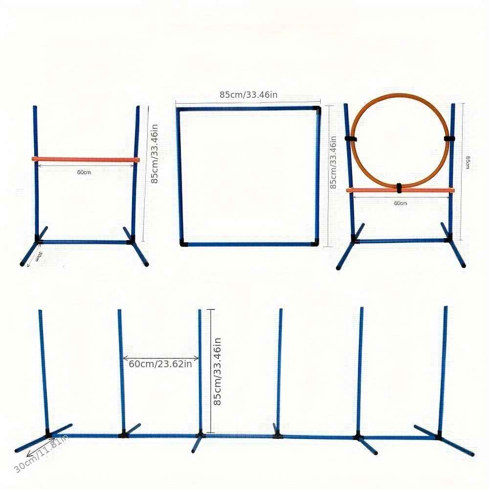 Hunde Agility-Trainingsset – für Zuhause & Profi