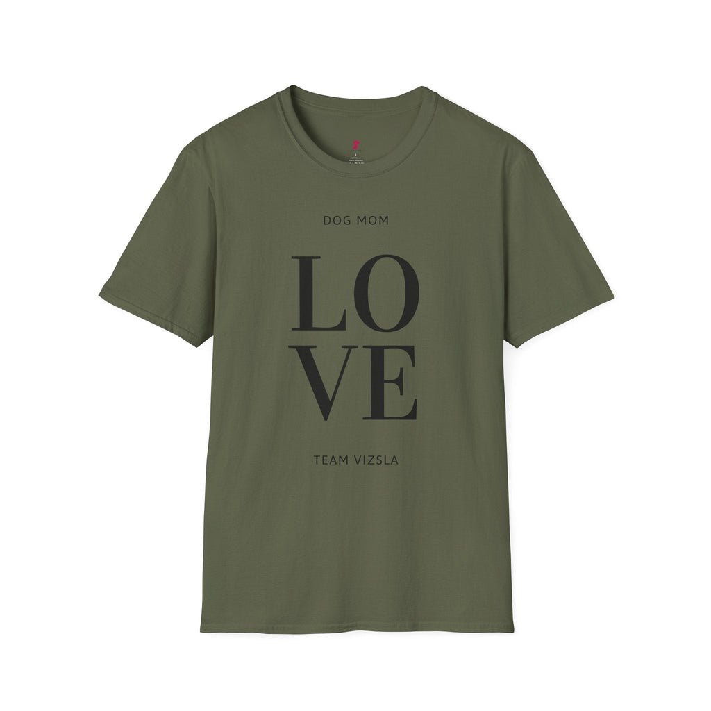 Dog Mom Love T-Shirt – Team Vizsla Shirt für Hundemamas - Alanis Welt