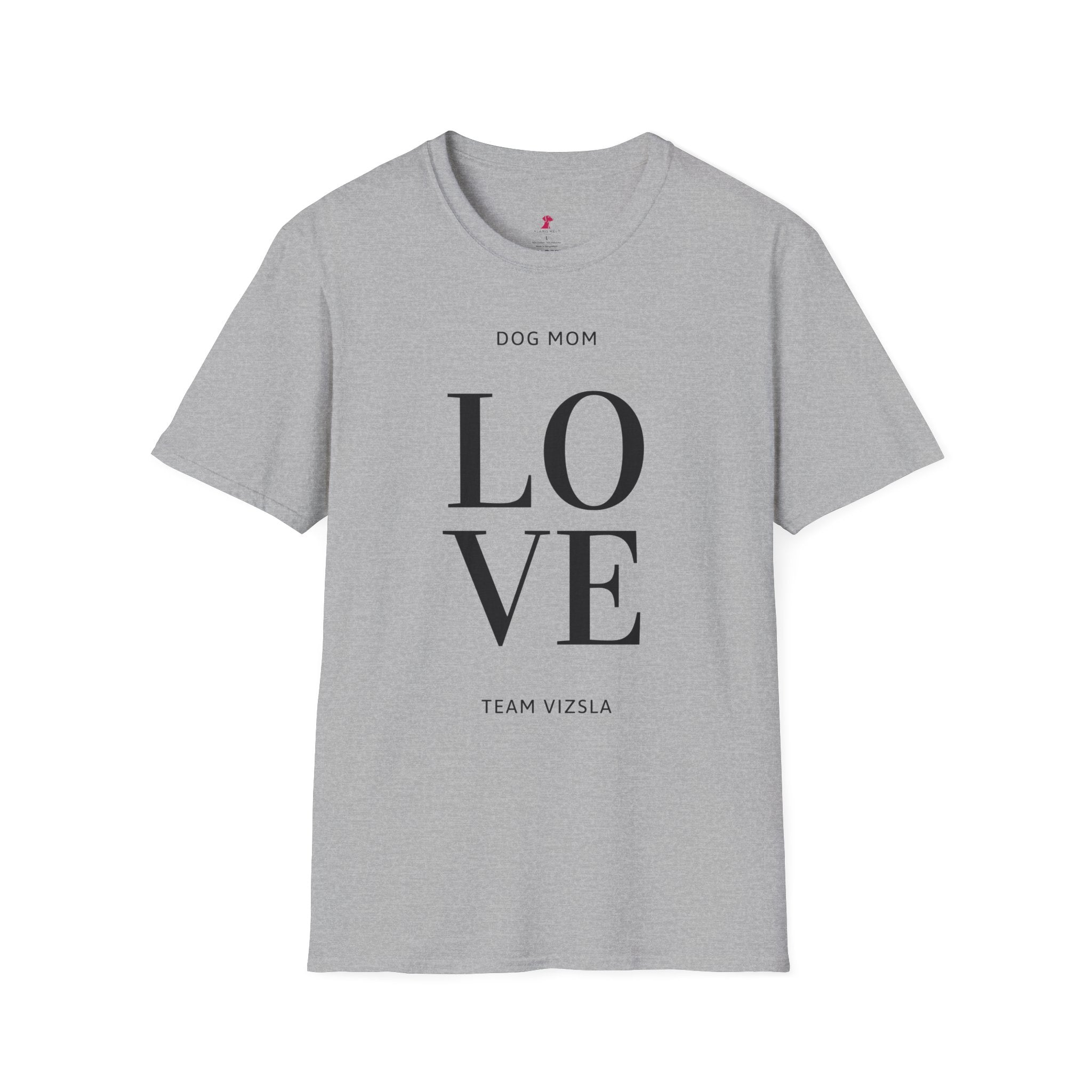 Dog Mom Love T-Shirt – Team Vizsla Shirt für Hundemamas - Alanis Welt