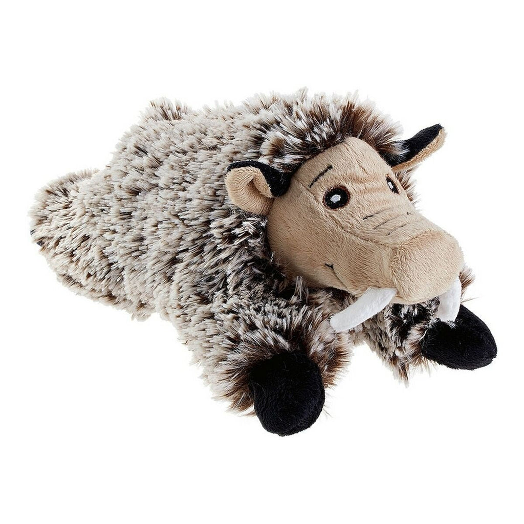 HUNTER – Kuschelschwein aus weichem Stoff (Grau/Braun, 28 cm) - Alanis Welt
