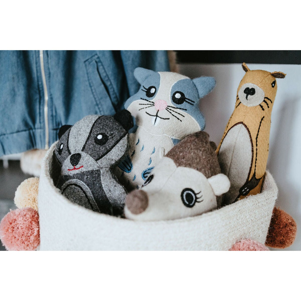 HUNTER Kuscheltier Bär – Nachhaltig & liebevoll (20 cm, Braun) - Alanis Welt