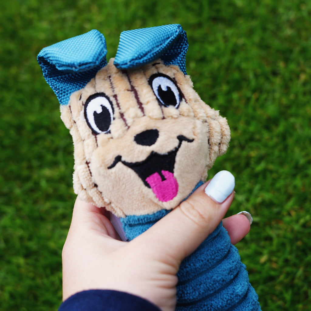 Interaktiver HUNTER Kuschel - Hase für Hunde (Türkis, 38 cm) - Alanis Welt