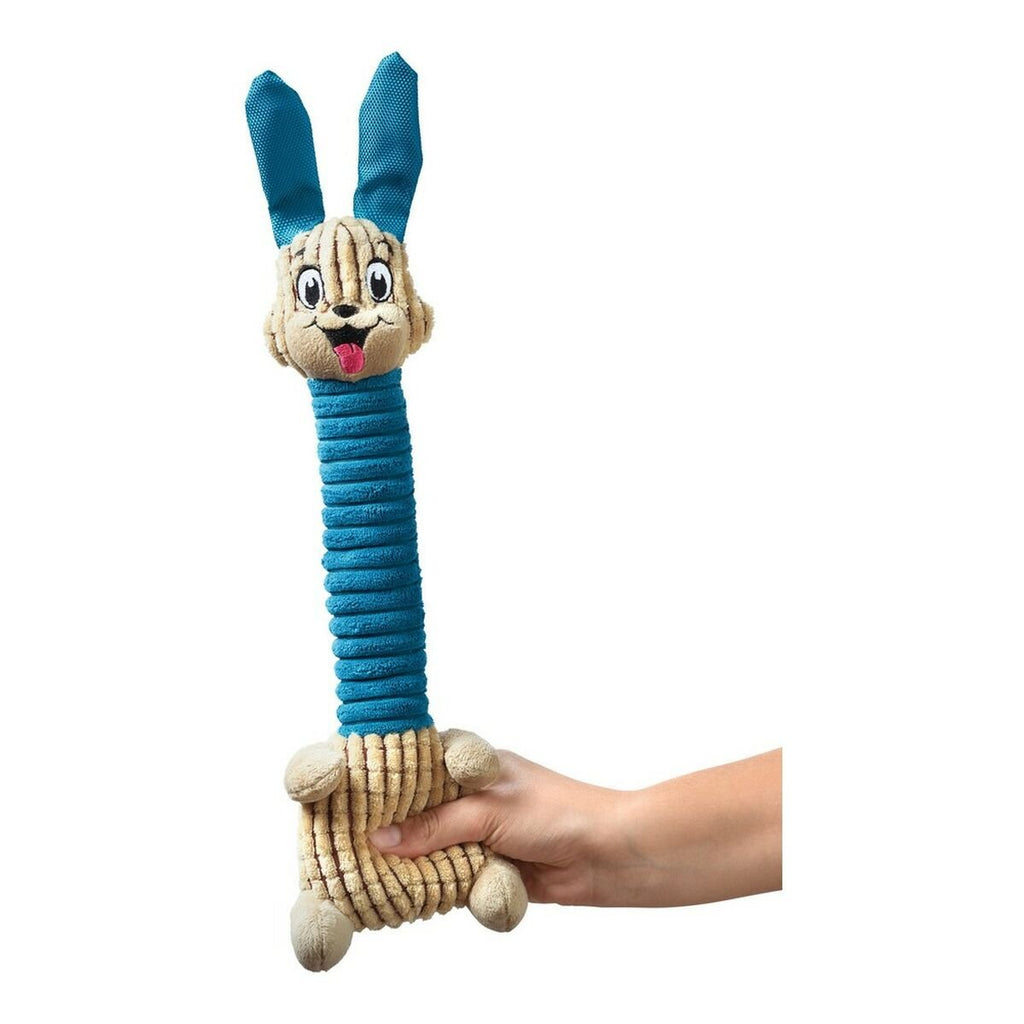 Interaktiver HUNTER Kuschel - Hase für Hunde (Türkis, 38 cm) - Alanis Welt