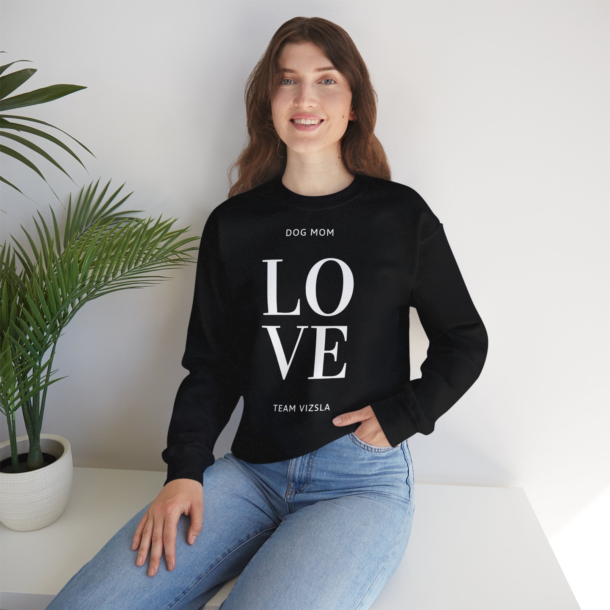 LOVE Sweatshirt – Team Vizsla Pullover für Vizslaliebhaber - Alanis Welt