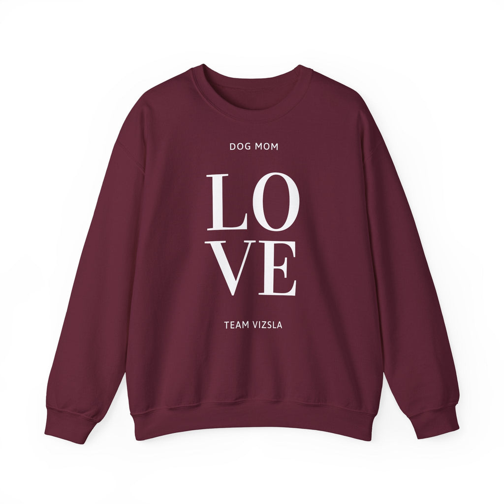 LOVE Sweatshirt – Team Vizsla Pullover für Vizslaliebhaber - Alanis Welt