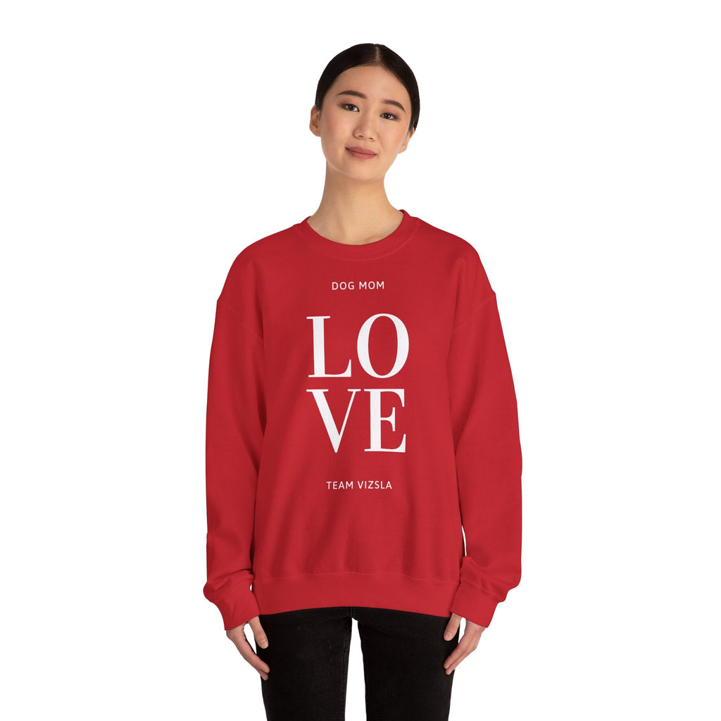 LOVE Sweatshirt – Team Vizsla Pullover für Vizslaliebhaber - Alanis Welt