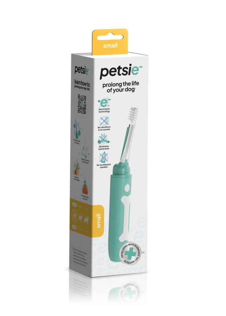 Petsie Elektrische Hundezahnbürste – Größe L (ab 20 kg)